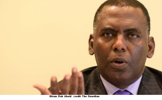 Abeid parle de l’enfer des esclaves en Mauritanie